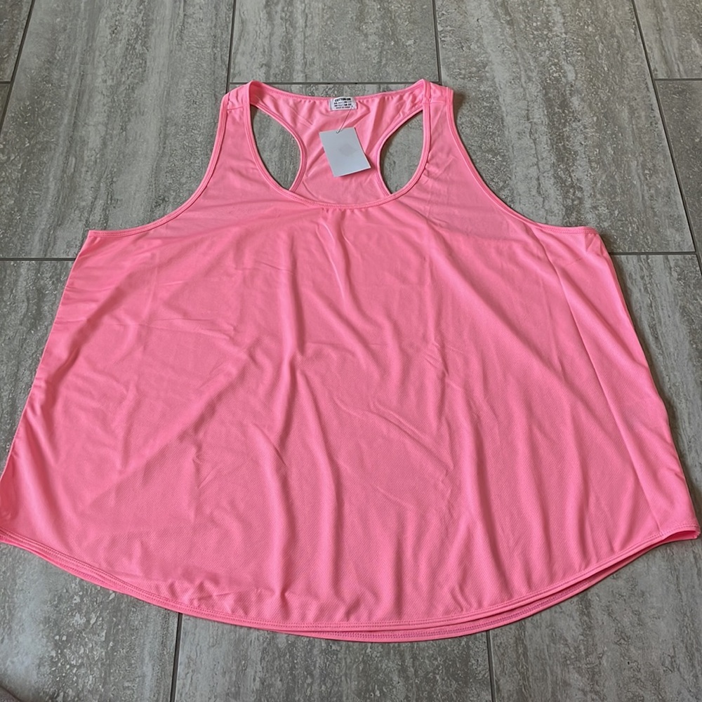 Cotton on Curve Pink tank top for women